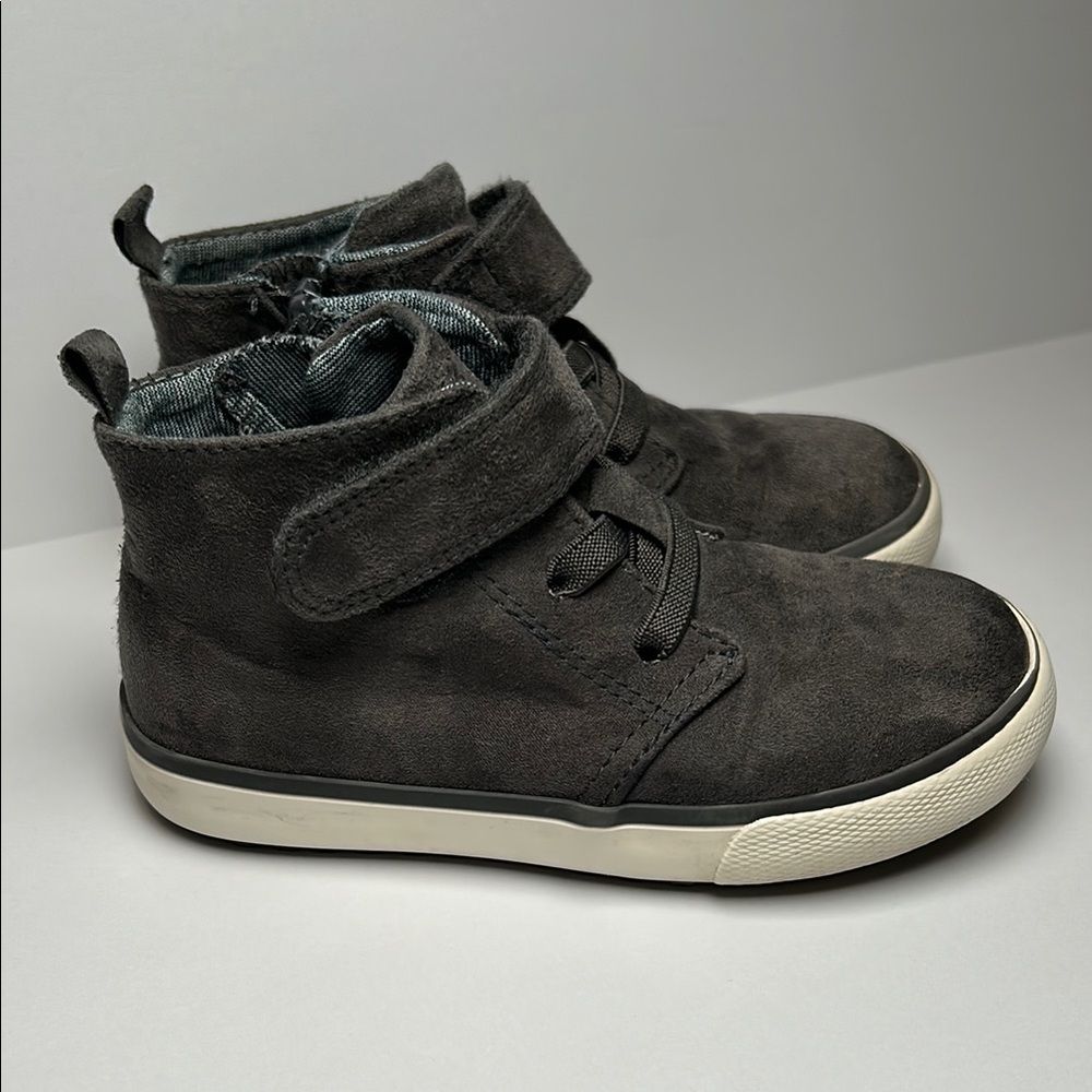 Kids Black High-Top Sneakers